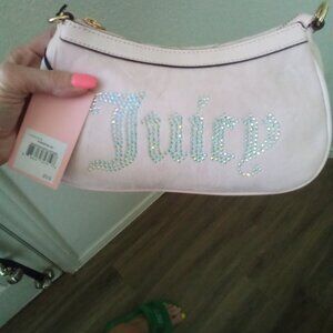 NWT Velour Small Juicy Couture Bag